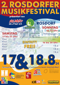 2. Rosdorfer Musikfestival *live* am Familienzentrum Rosdorf